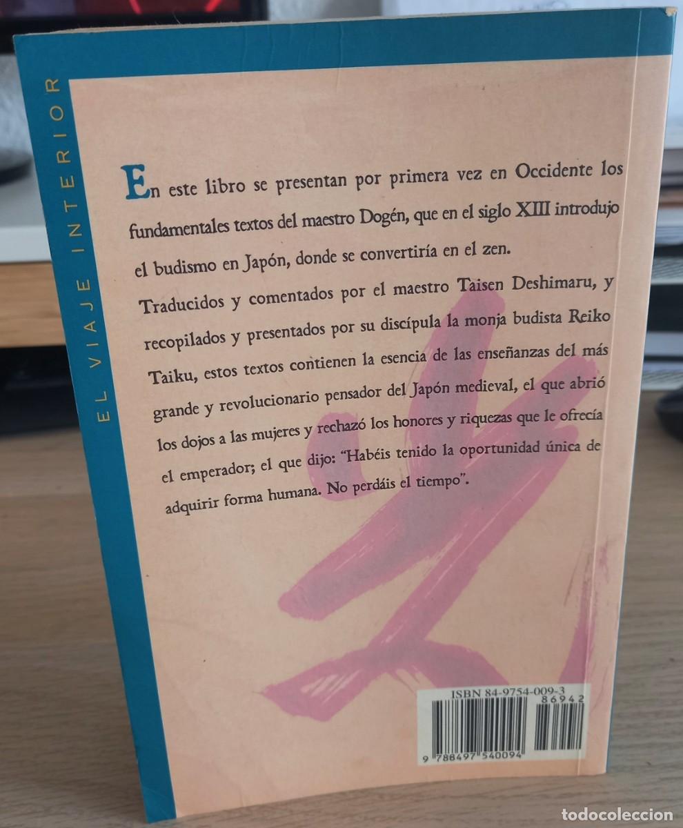 Libros de segunda mano: EL TESORO DEL ZEN LOS TEXTOS FUNDAMENTALES DEL MAESTRO DOG&Eacute;N - Foto 2