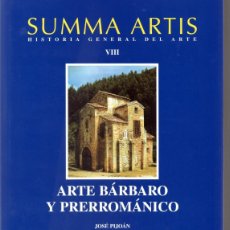Libros de segunda mano: SUMMA ARTIS VIII. ARTE BÁRBARO Y PRERROMÁNICO - PIJOAN, JOSÉ. Lote 371979046