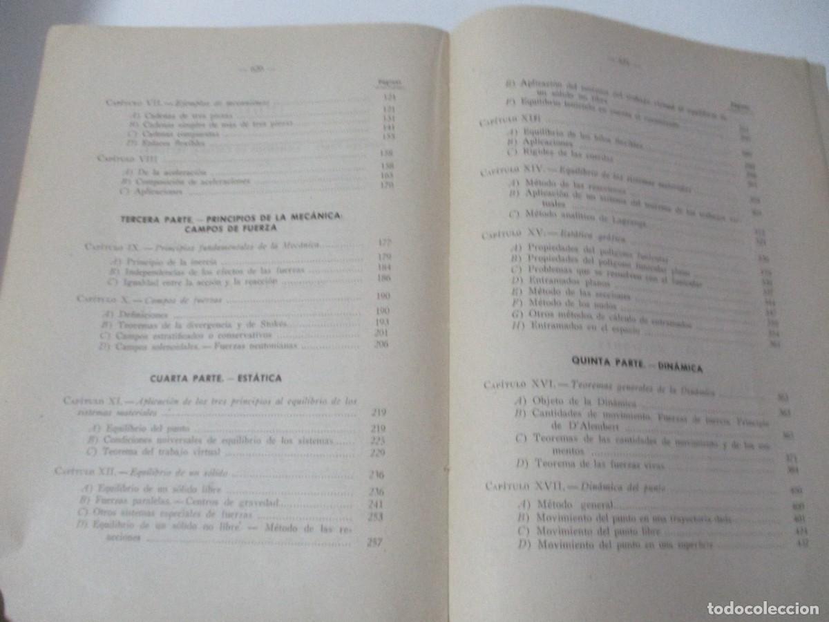 Libros de segunda mano: FERM&Iacute;N CASARES Mec&aacute;nica general W15285 - Foto 3
