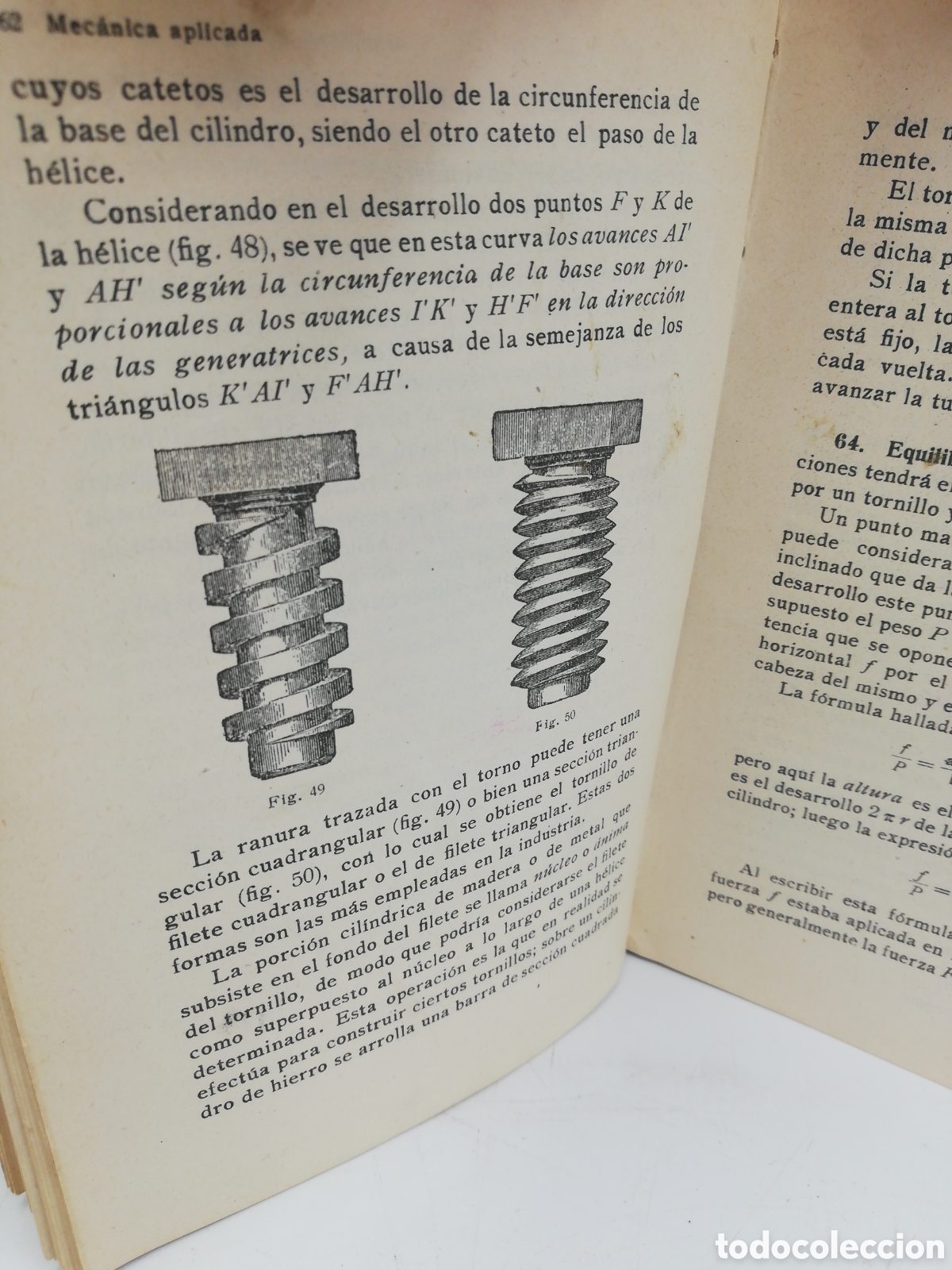 Libros de segunda mano: Libro Mec&aacute;nica Aplicada. J. A. Bocquet. 1936. - Foto 9