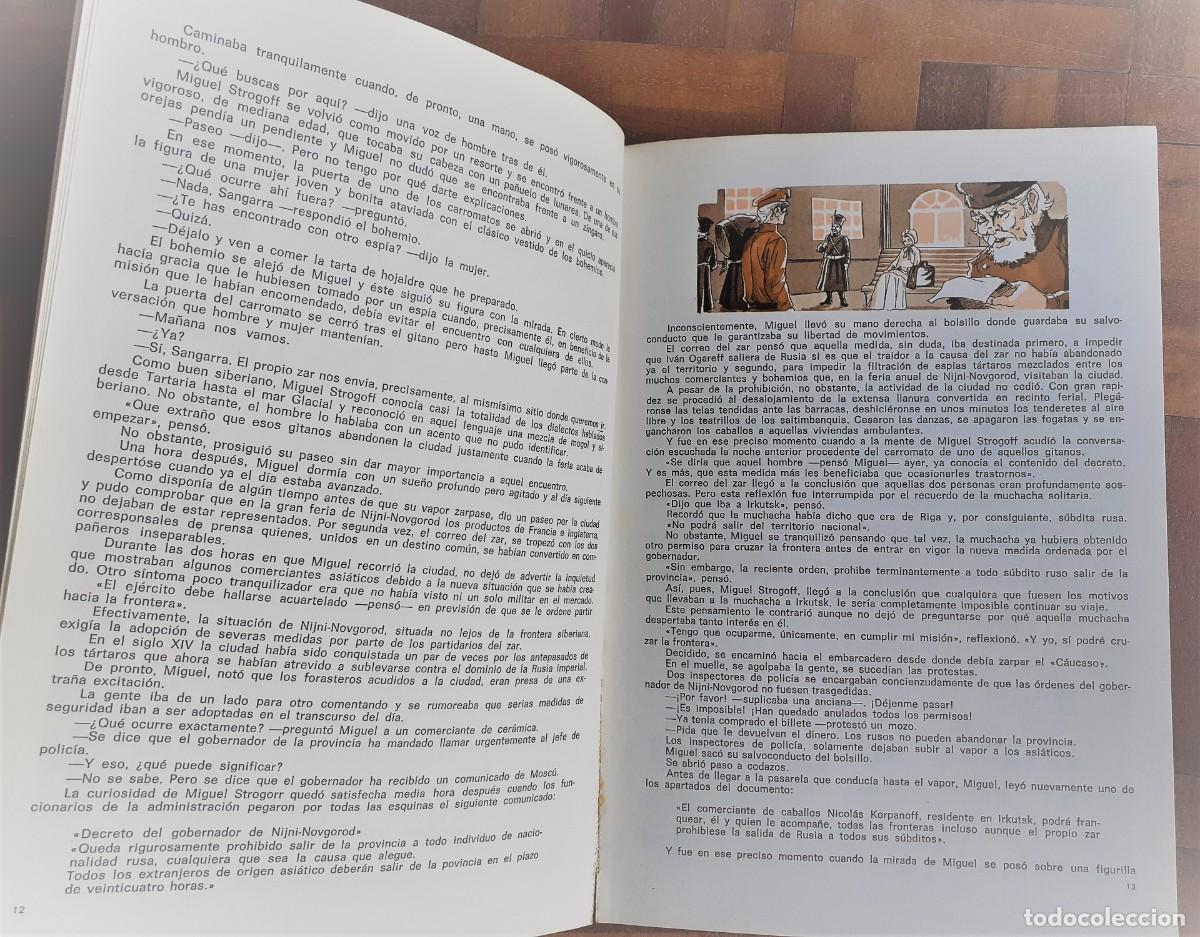 Libros de segunda mano: MIGUEL STROGOFF. JULIO VERNE N&ordm; 2. JAIMES LIBROS - Foto 5
