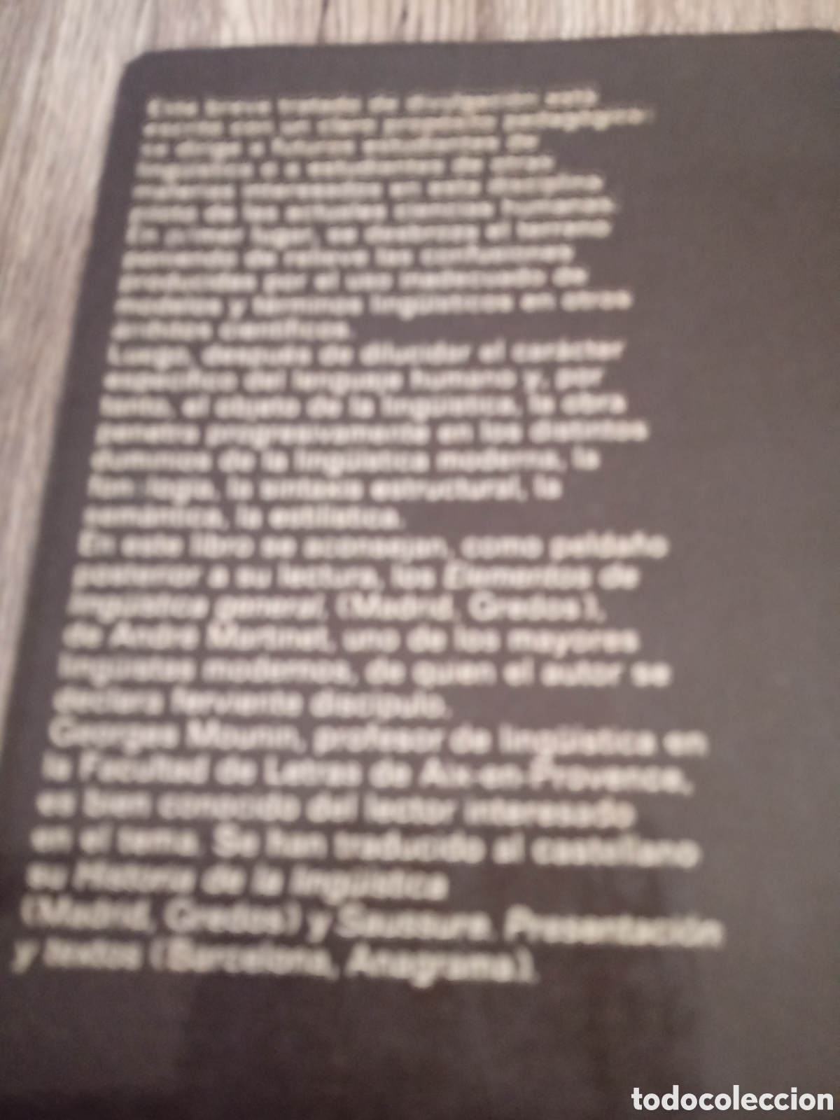 Libros de segunda mano: Claves para la Ling&uuml;istica de Georges Mounin - Foto 5