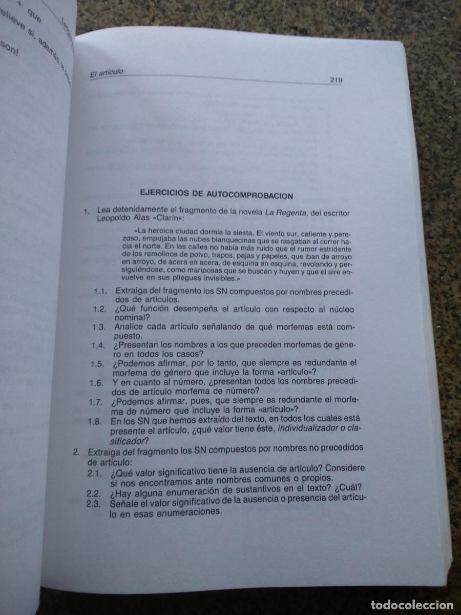 Libros de segunda mano: LENGUA ESPA&Ntilde;OLA -- CURSO DE ACCESO -- 1991 -- - Foto 3