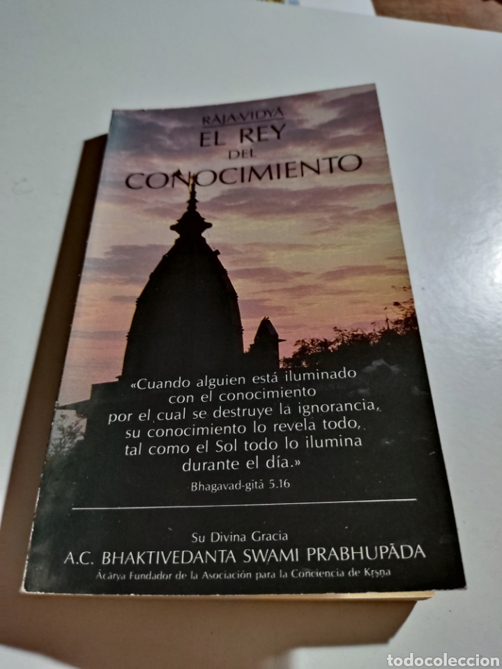 Libros de segunda mano: Libro el Rey del conocimiento,bhaktivedanta - Foto 1