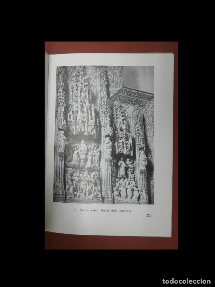 Libros de segunda mano: El retablo mayor de Montearag&oacute;n. Ricardo del Arco - Foto 4