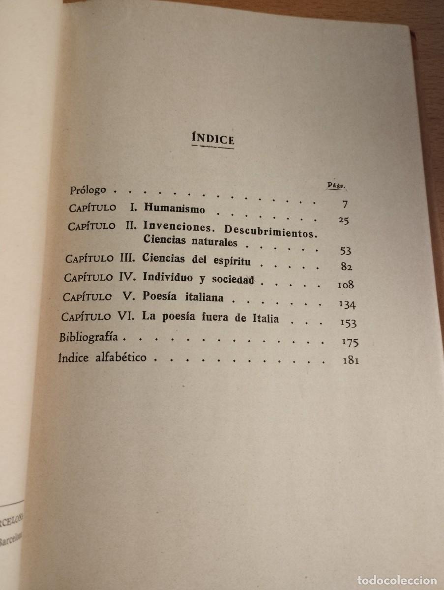 Libros de segunda mano: CULTURA DEL RENACIMIENTO (ROBERT F. ARNOLD) - Foto 3