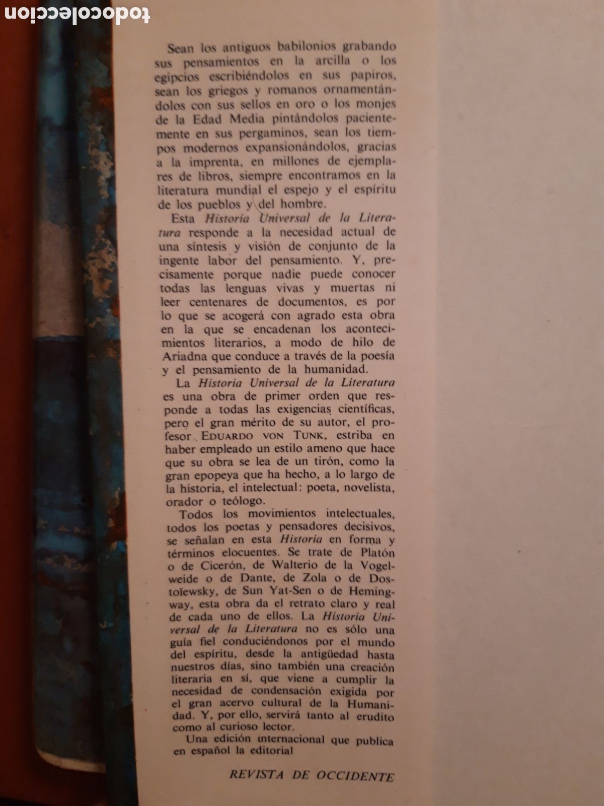 Libros de segunda mano: HISTORIA UNIVERSAL DE LA LITERATURA 3 TOMOS (COMPLETA) - EDUARD - Foto 5