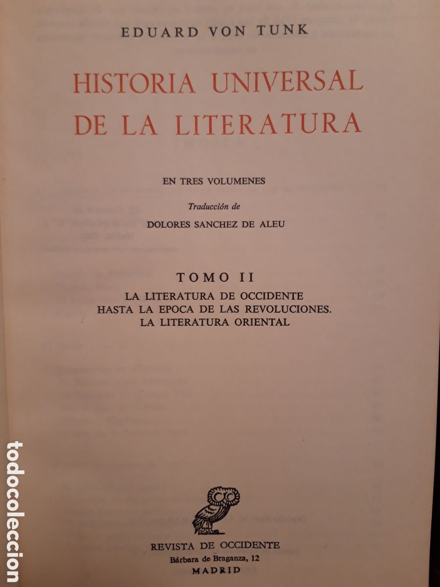 Libros de segunda mano: HISTORIA UNIVERSAL DE LA LITERATURA 3 TOMOS (COMPLETA) - EDUARD - Foto 13
