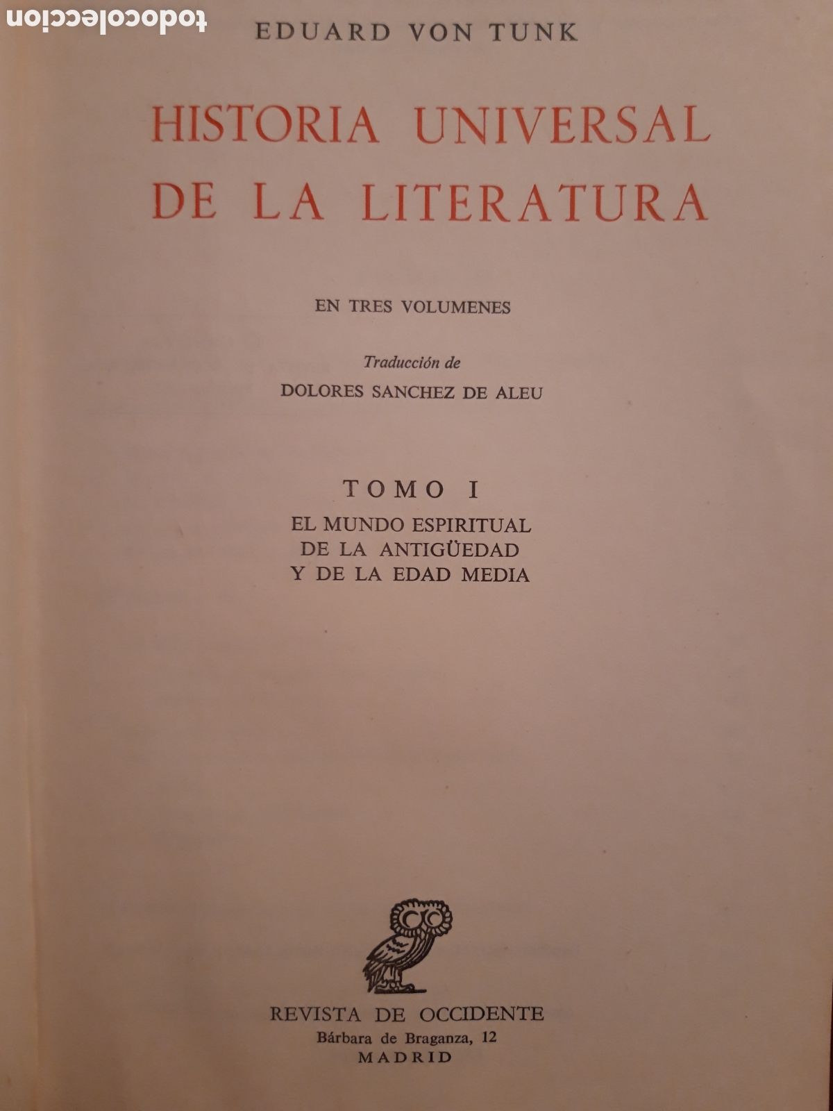 Libros de segunda mano: HISTORIA UNIVERSAL DE LA LITERATURA 3 TOMOS (COMPLETA) - EDUARD - Foto 19