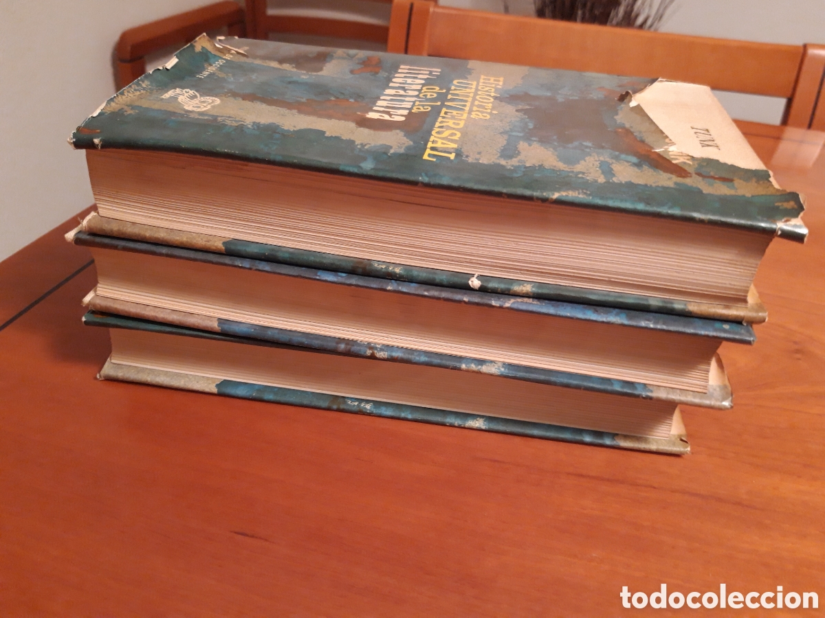 Libros de segunda mano: HISTORIA UNIVERSAL DE LA LITERATURA 3 TOMOS (COMPLETA) - EDUARD - Foto 26