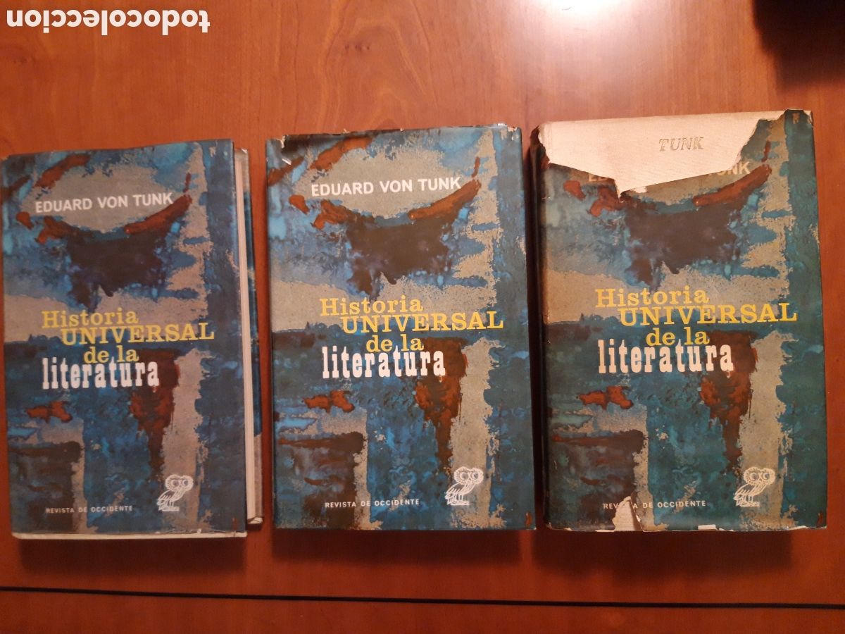 Libros de segunda mano: HISTORIA UNIVERSAL DE LA LITERATURA 3 TOMOS (COMPLETA) - EDUARD - Foto 1