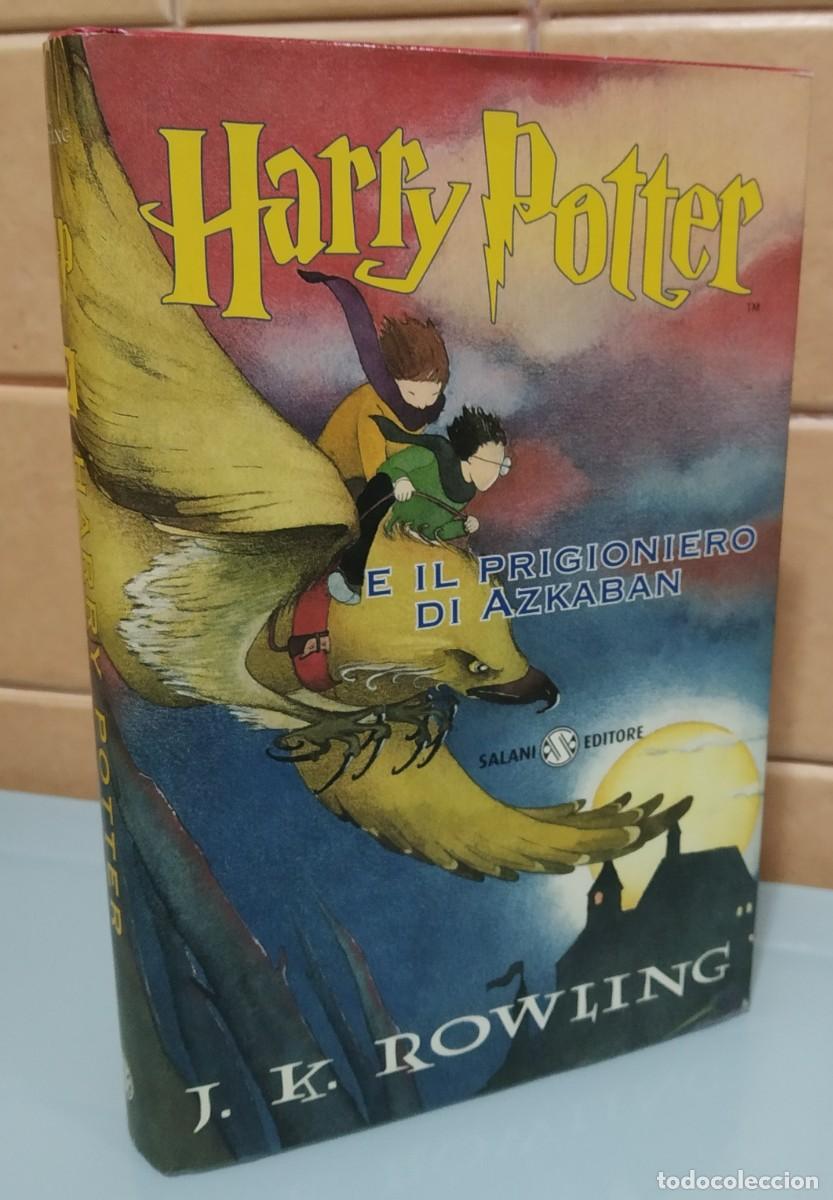 Libros de segunda mano: HARRY POTTER Y EL PRISIONERO DE AZKAB&Aacute;N. PRECIOSO LIBRO EN PASTA DURA(EN ITALIANO)