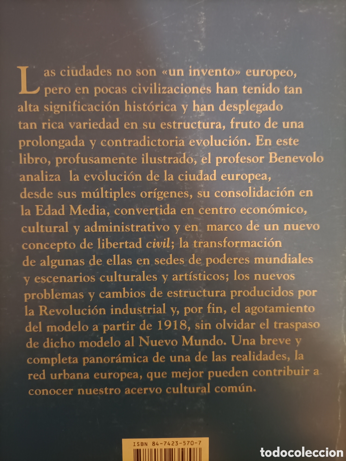 Libros de segunda mano: La ciudad europea. Leonardo Benevolo. - Foto 2