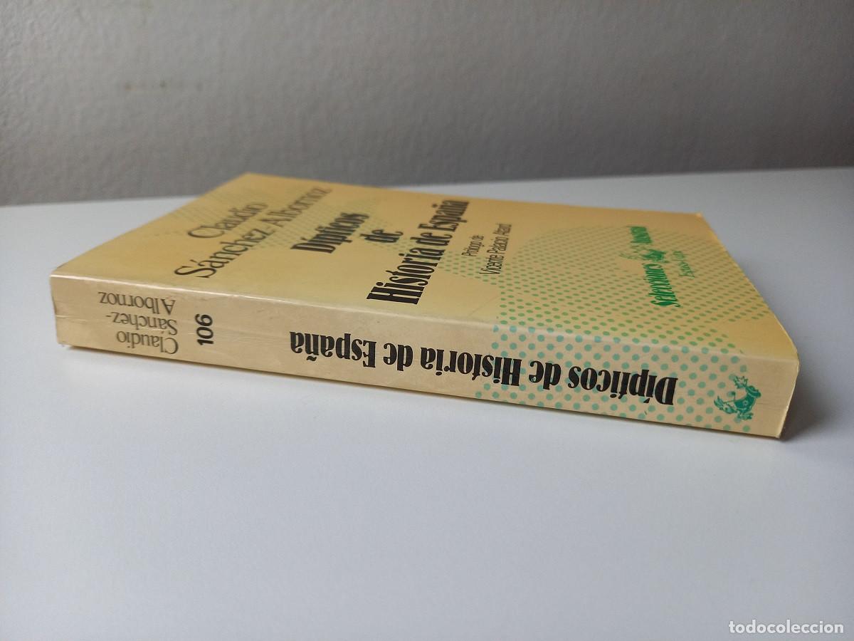 Libros de segunda mano: D&Iacute;PTICOS DE HISTORIA DE ESPA&Ntilde;A. Claudio S&Aacute;NCHEZ-ALBORNOZ - Foto 2