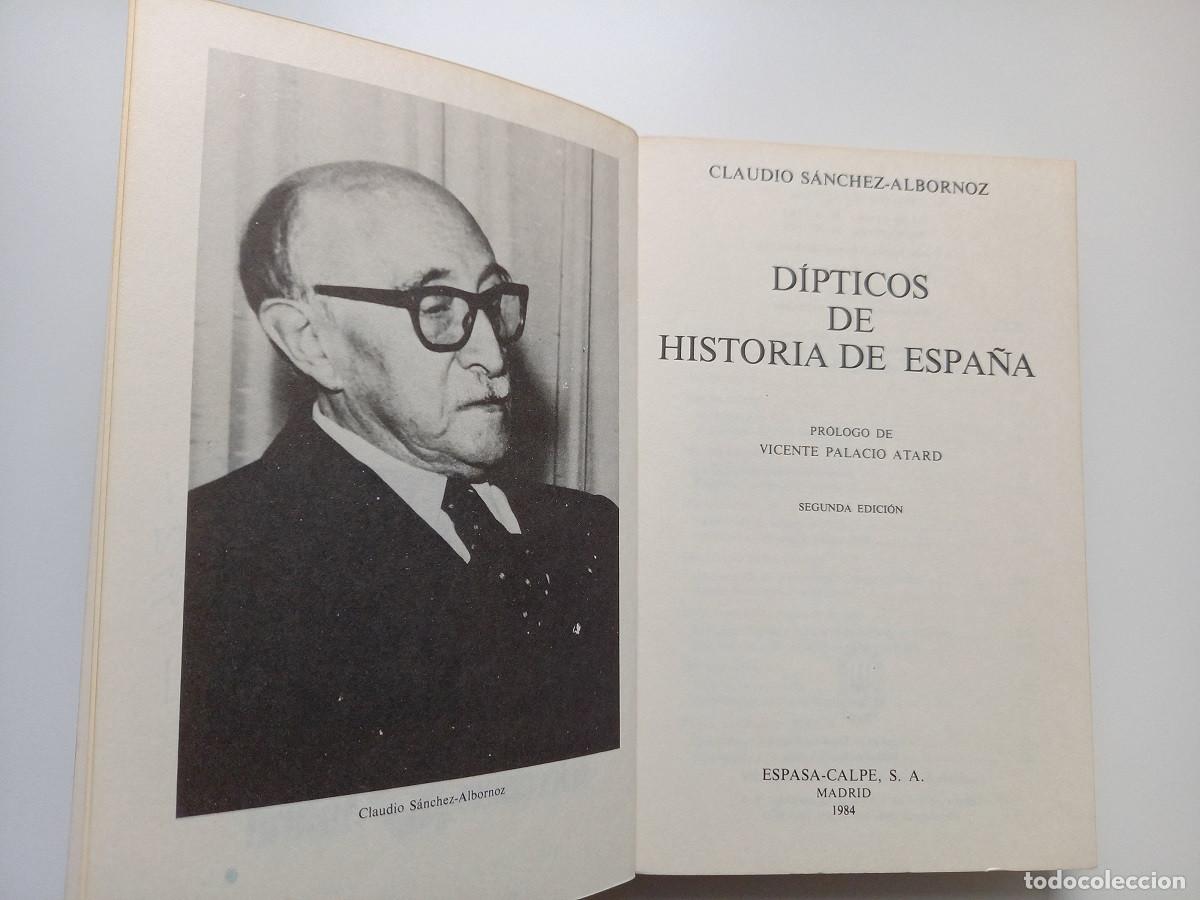 Libros de segunda mano: D&Iacute;PTICOS DE HISTORIA DE ESPA&Ntilde;A. Claudio S&Aacute;NCHEZ-ALBORNOZ - Foto 4