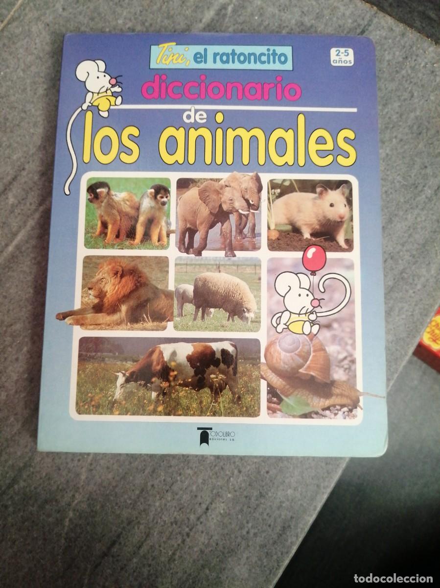 Libros de segunda mano: Libro Tini el ratoncito diccionario de animales