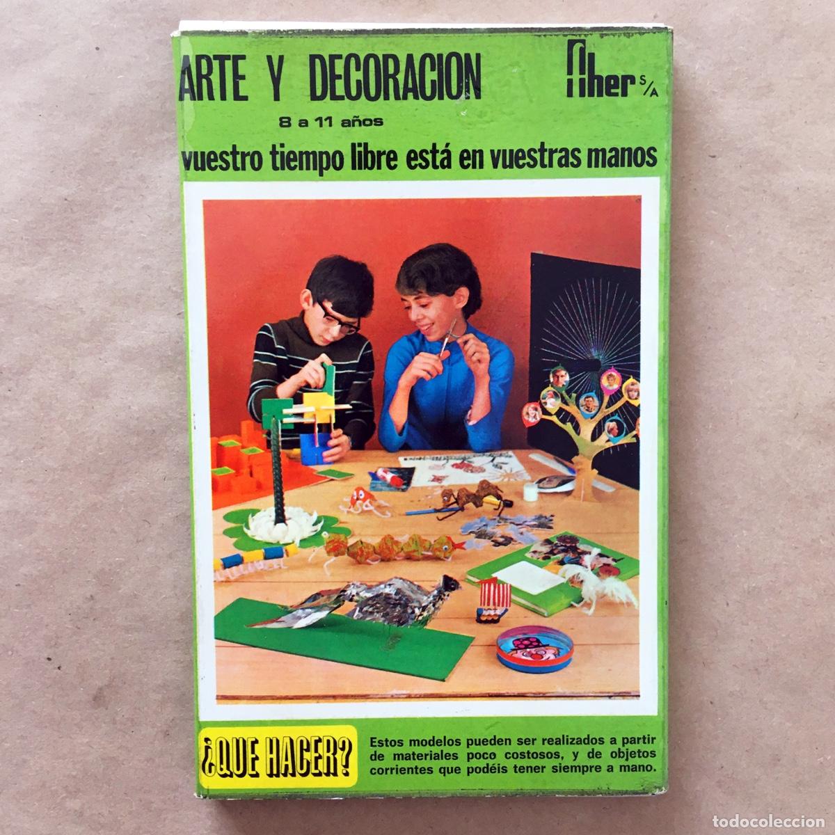 Livres d'occasion: ARTE Y DECORACI&Oacute;N FHER &iquest;QU&Eacute; HACER? 8 A 11 A&Ntilde;OS MANUALIDADES INFANTILES 1971