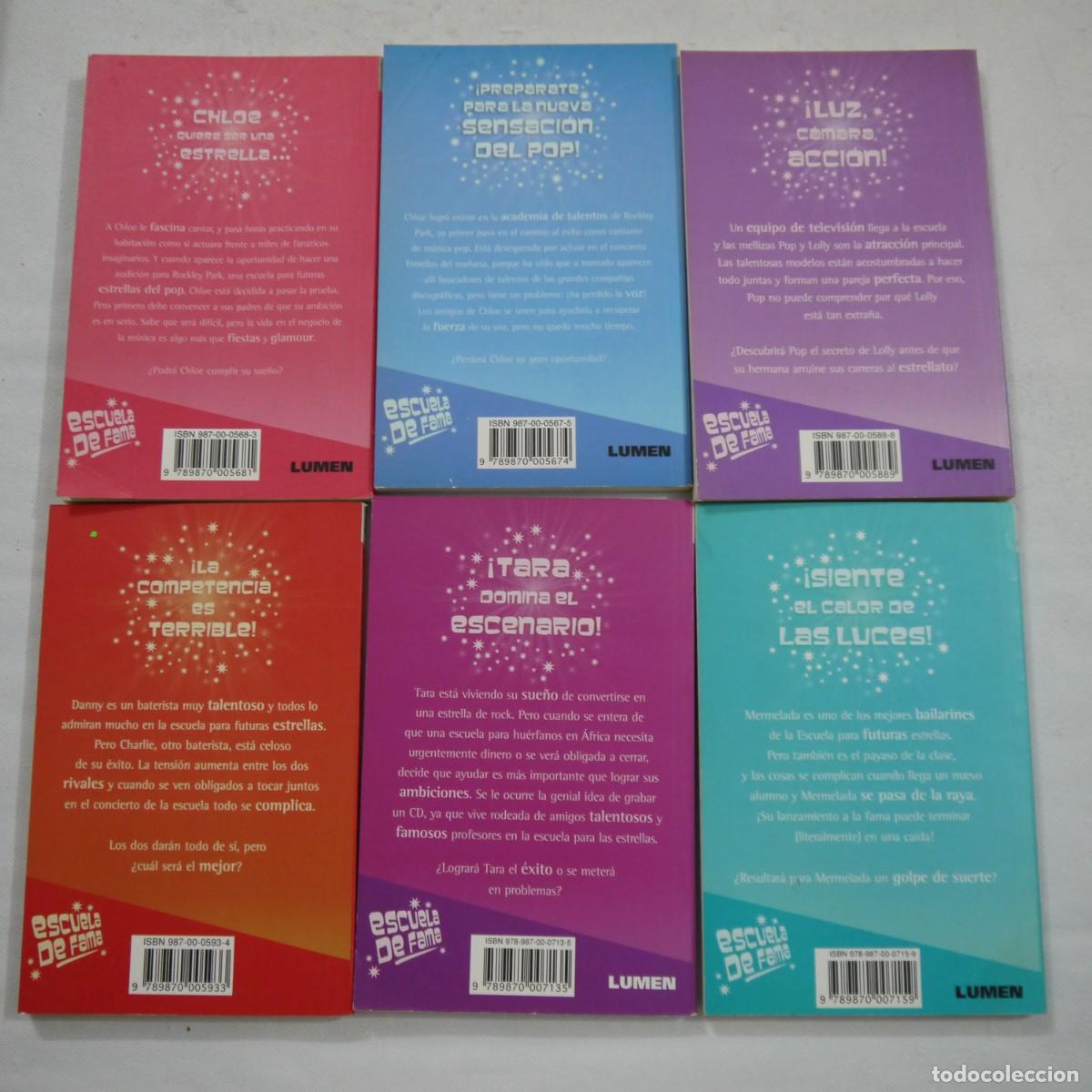 Libros de segunda mano: ESCUELA DE FAMA. LIBROS DEL 1 AL 6 - CINDY JEFFERIES - LUMEN - Foto 6