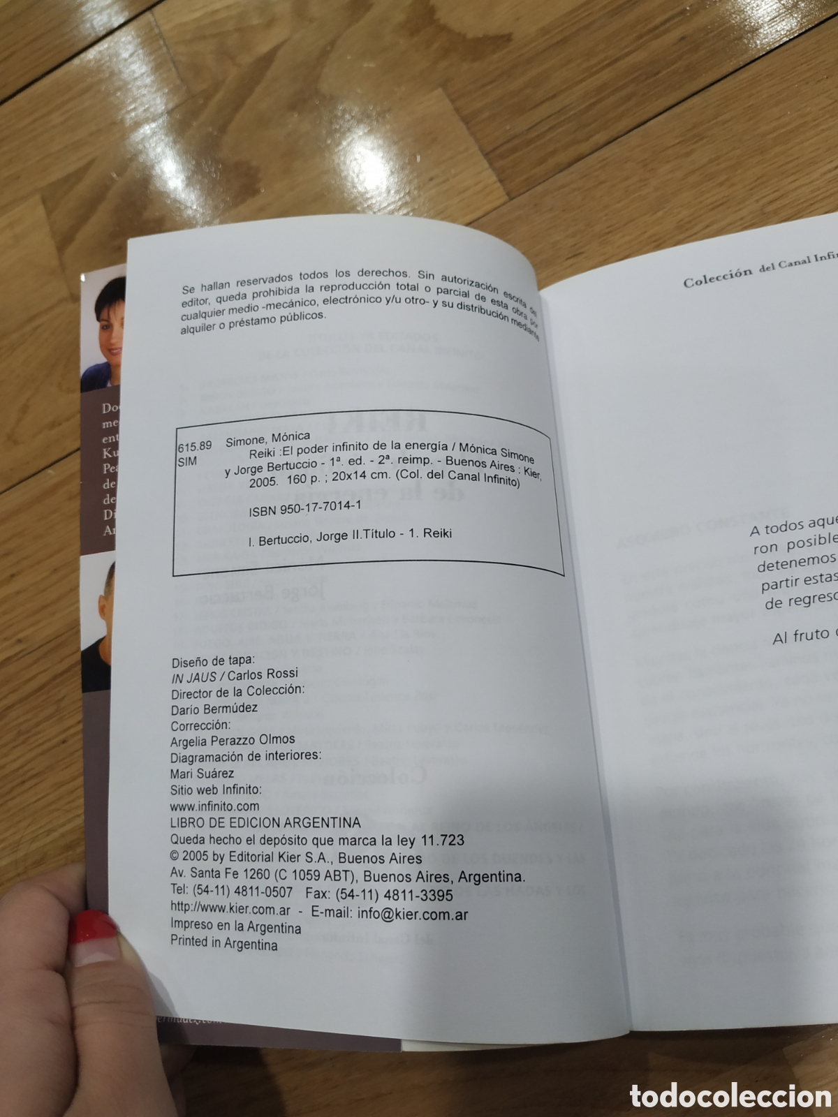 Libros de segunda mano: Reiki. El poder infinito de la energ&iacute;a - Foto 4