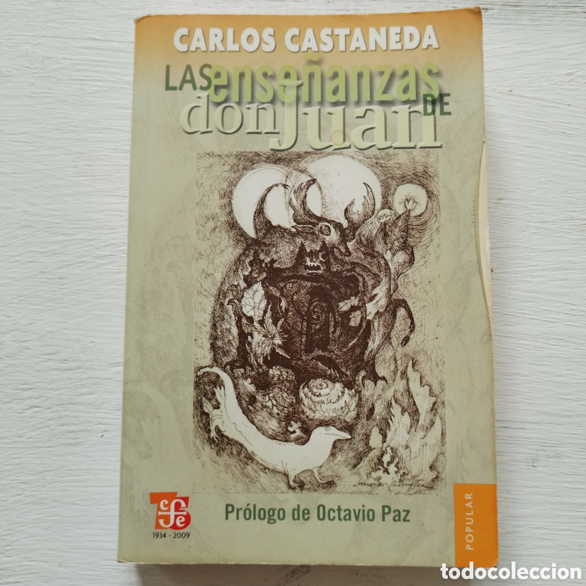 Libros de segunda mano: Las ense&ntilde;anzas de Don Juan | Carlos Castaneda - Foto 2