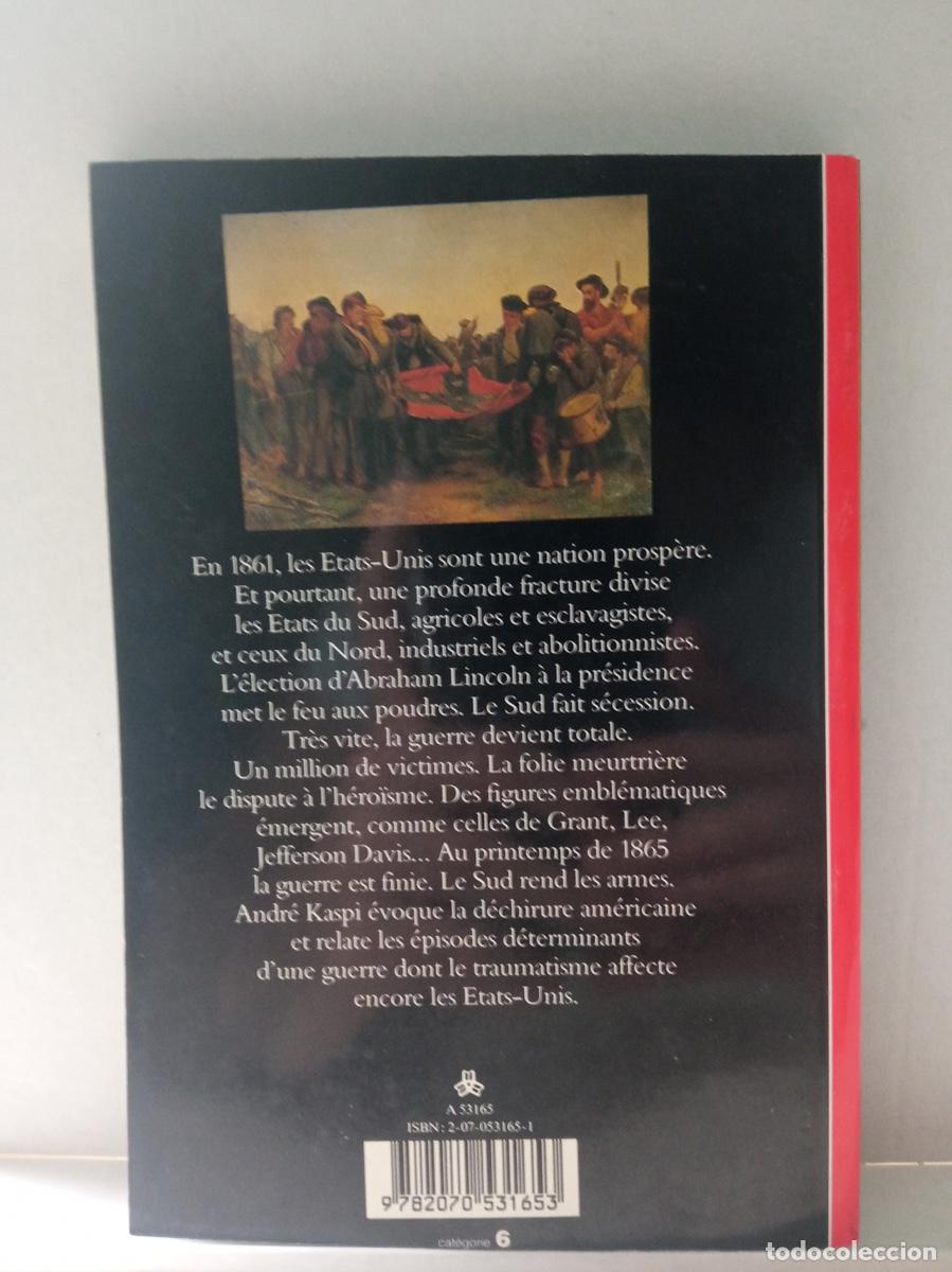 Libros de segunda mano: LA GUERRE DE S&Eacute;CESSION, Andr&eacute; Kaspi - Foto 2