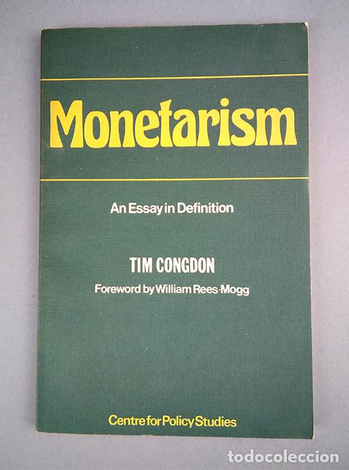 Libros de segunda mano: Monetarism. An Essay in Definition. Tim Congdom - Foto 1