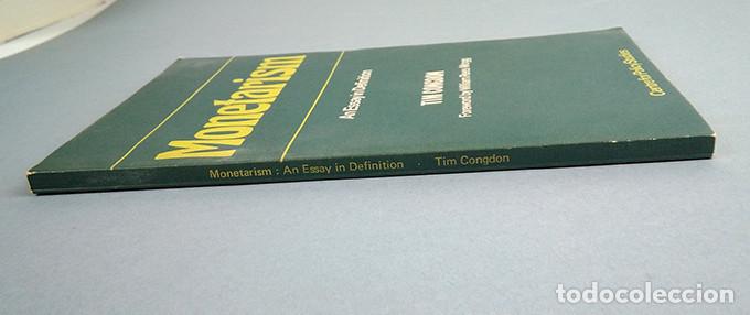Libros de segunda mano: Monetarism. An Essay in Definition. Tim Congdom - Foto 3