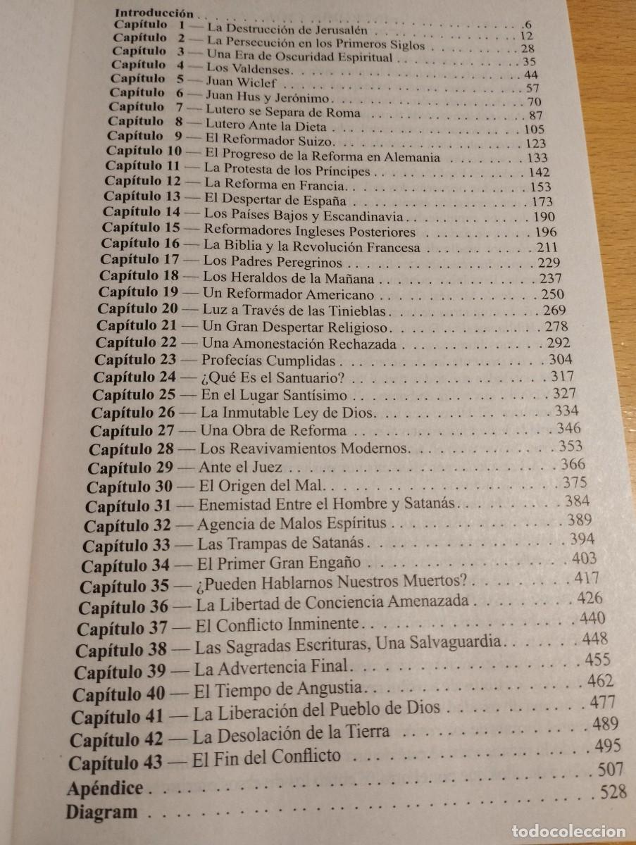 Libros de segunda mano: EL GRAN CONFLICTO (ELLEN G. WHITE) - Foto 3