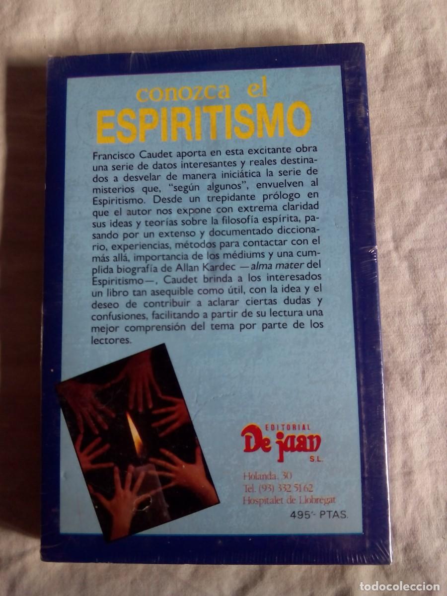 Libros de segunda mano: CONOZCA EL ESPIRITISMO / F. CAUDET / PRECINTADO - Foto 2
