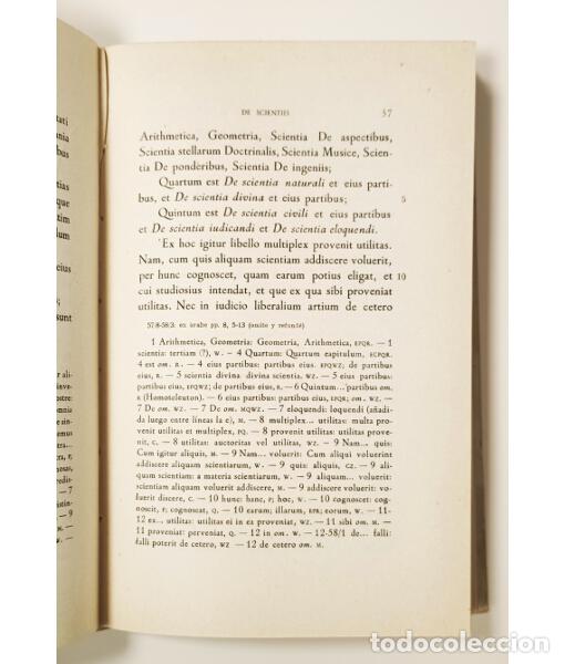 Libros de segunda mano: DE SCIENTIIS. GUNDISALVO, Domingo. CSIC. 1954. - Foto 3