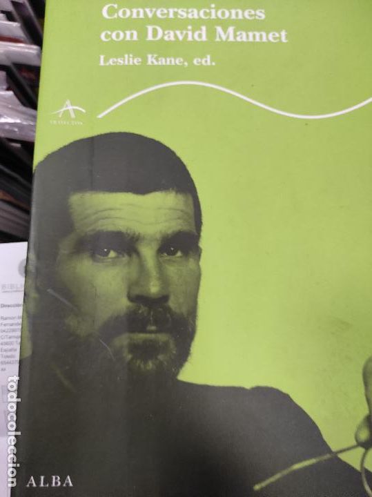 Libros de segunda mano: Conversaciones con David Mamet - Leslie Kane - Alba (2005) - Foto 1