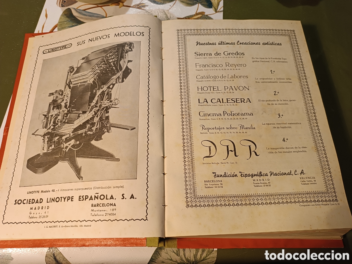 Libros de segunda mano: GRAFICAS, REVISTA DE LAS TECNICAS DEL LIBRO A&Ntilde;O COMPLETO 1952 - Foto 3