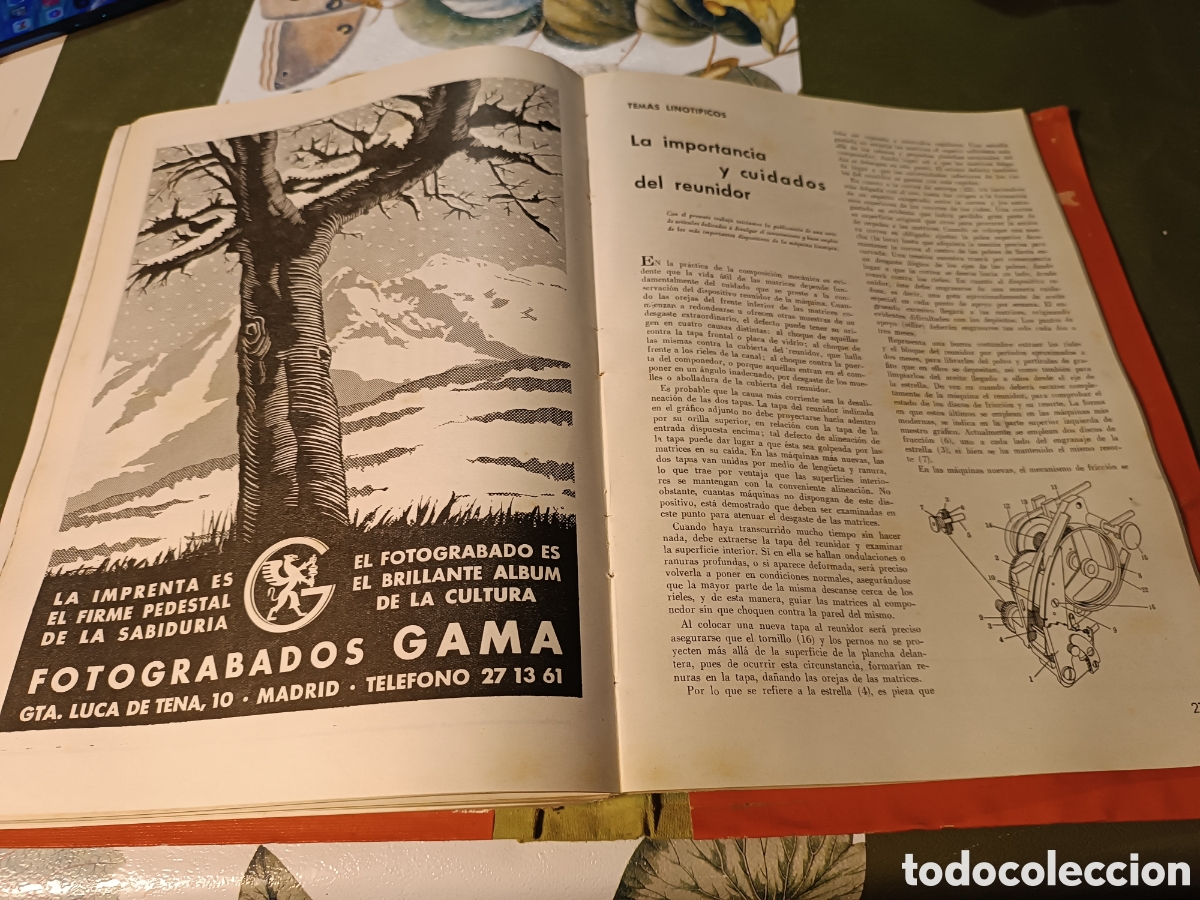 Libros de segunda mano: GRAFICAS, REVISTA DE LAS TECNICAS DEL LIBRO A&Ntilde;O COMPLETO 1952 - Foto 28