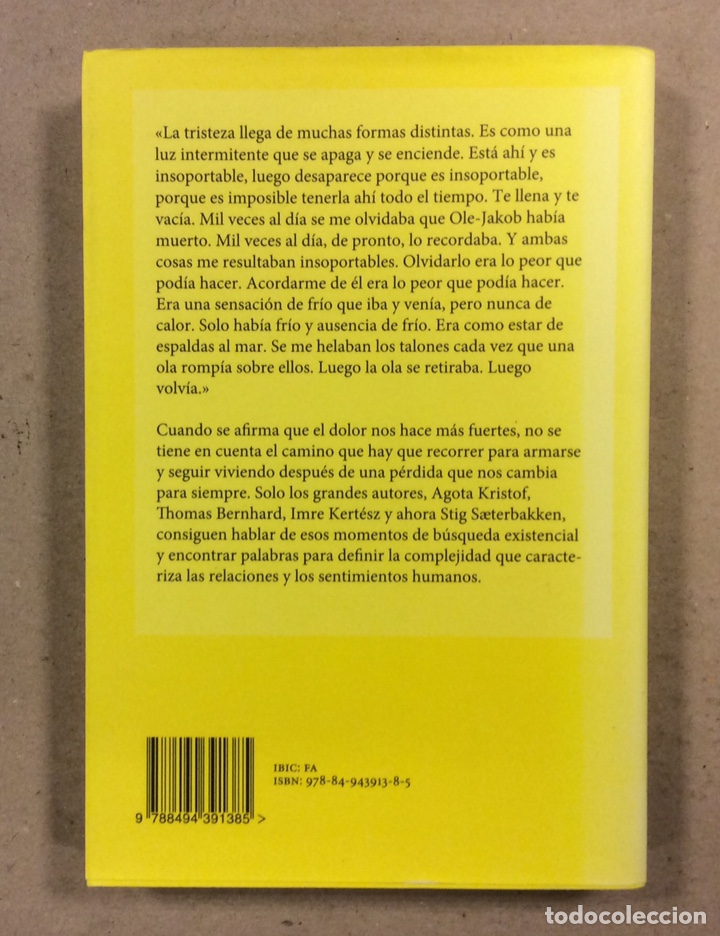 Libros de segunda mano: A TRAV&Eacute;S DE LA NOCHE. STIG S&AElig;TERBAKKEN. M&Aacute;RMARA EDICIONES 2017 (1&ordf; EDICI&Oacute;N). - Foto 8