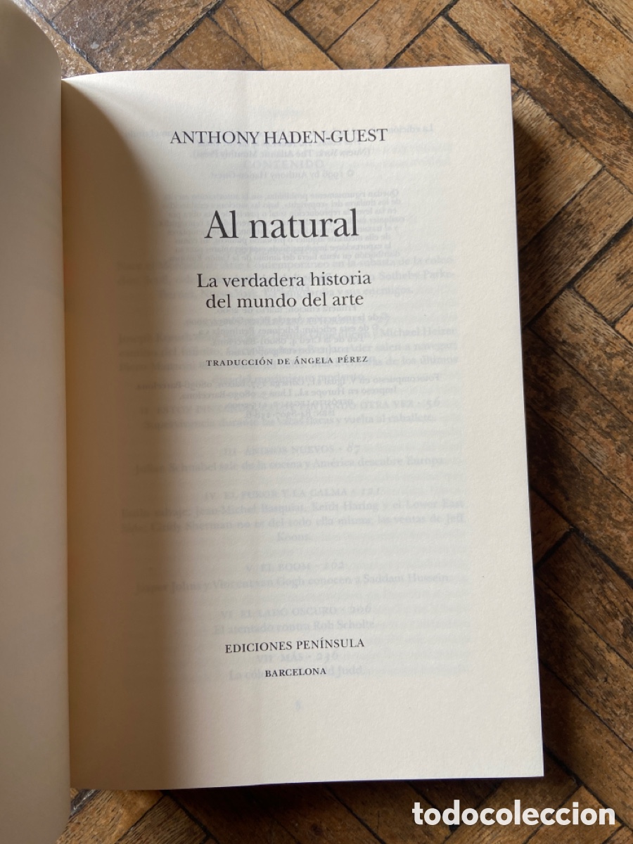 Libros de segunda mano: Al natural - Anthony Haden Guest - Pen&iacute;nsula (2000) - Foto 3