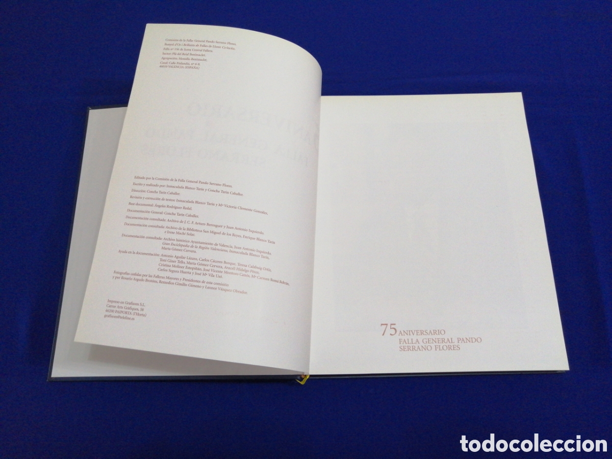 Libros de segunda mano: FALLA GENERAL PANDO - SERRANO FLORES 75 ANIVERSARIO LIBRO - Foto 3