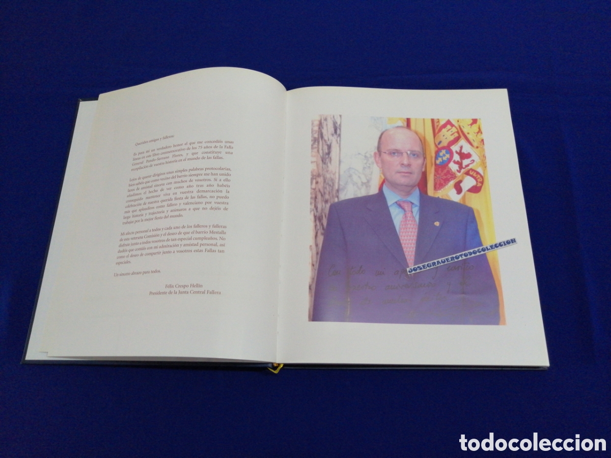 Libros de segunda mano: FALLA GENERAL PANDO - SERRANO FLORES 75 ANIVERSARIO LIBRO - Foto 5