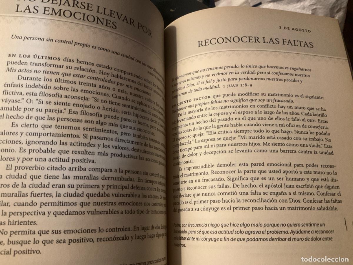 Libros de segunda mano: Devocional en un a&ntilde;o - Lenguajes del amor Gary chapman - Foto 3
