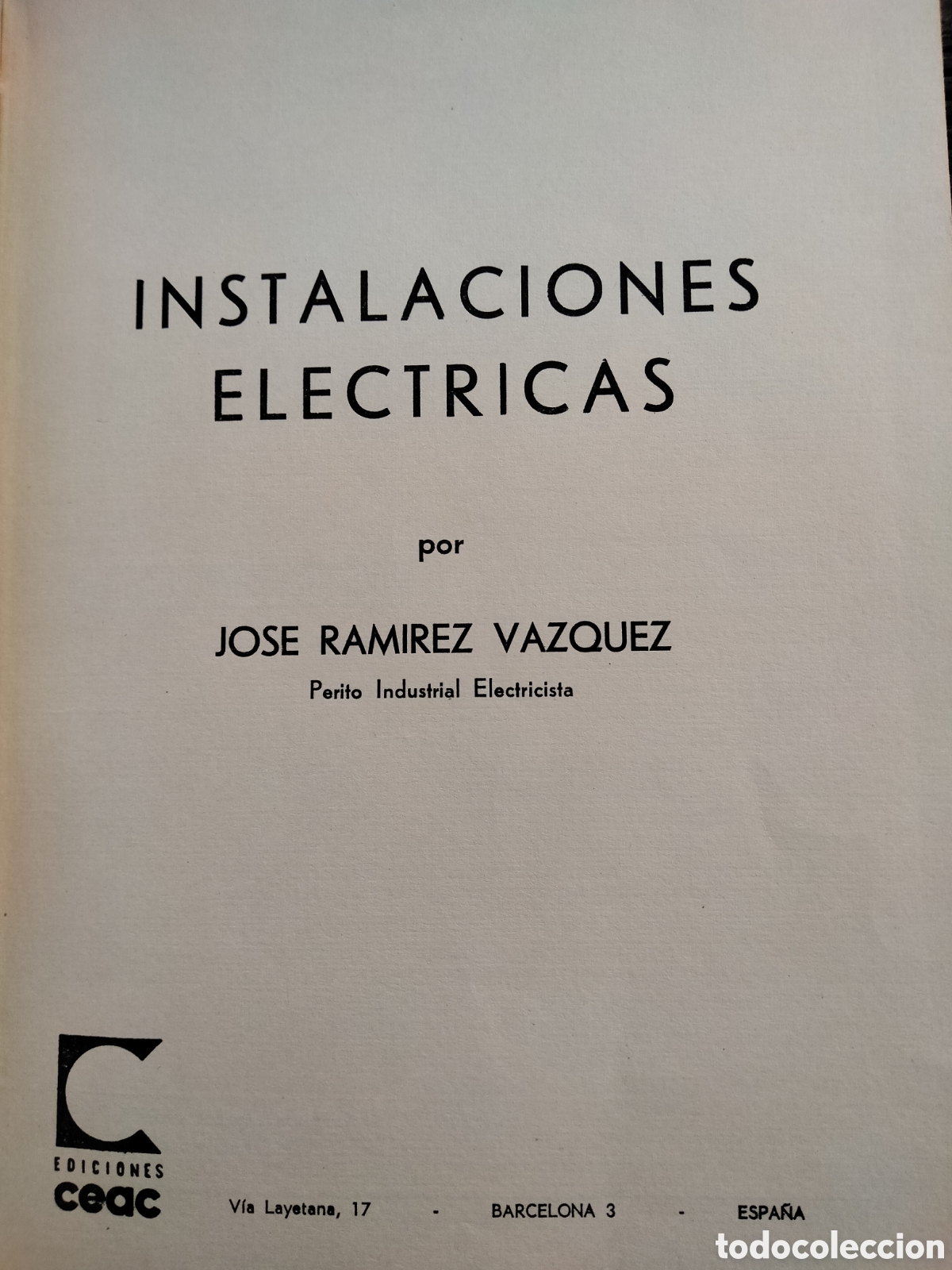 Libros de segunda mano: Instalaciones el&eacute;ctricas - Foto 2