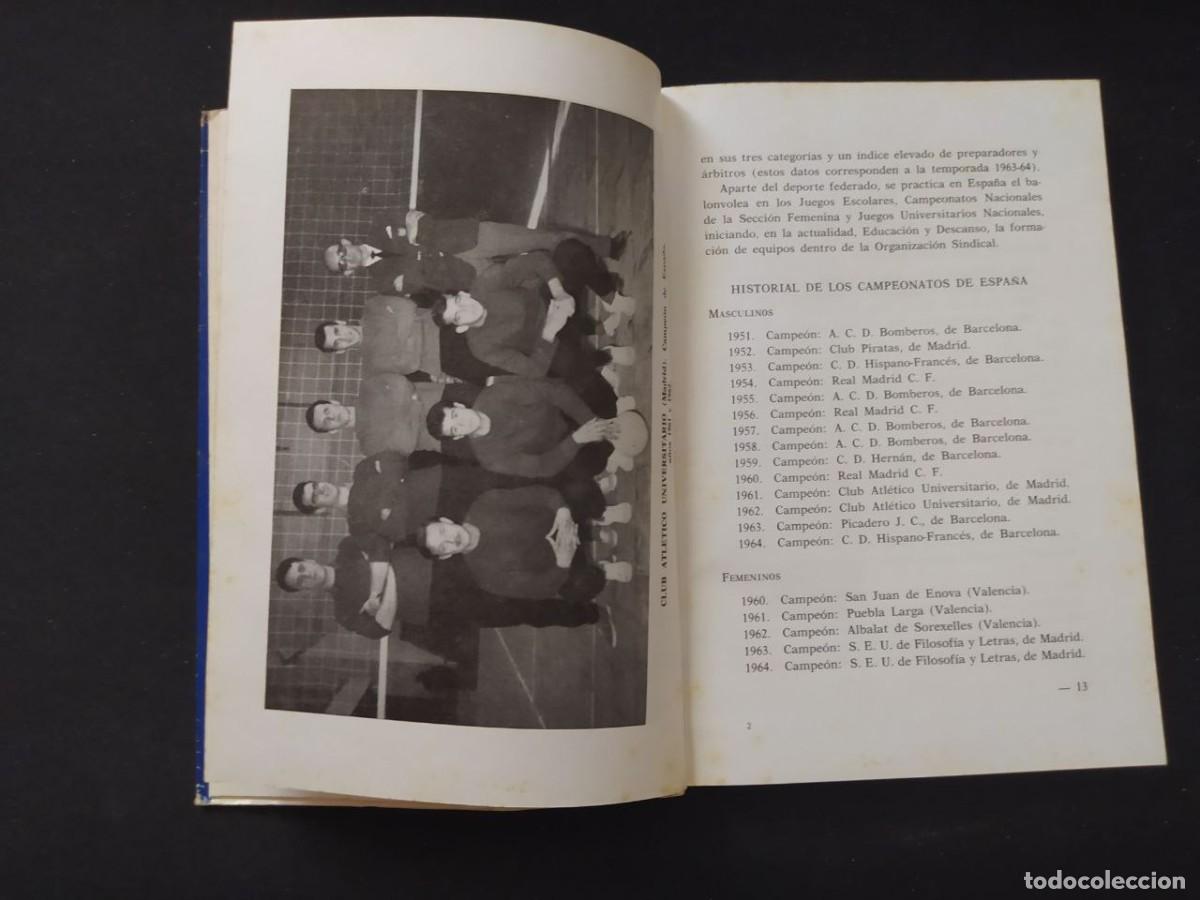 Libros de segunda mano: BALONVOLEA ACTUAL. LUIS CARRERO ERAS. 1965. - Foto 3