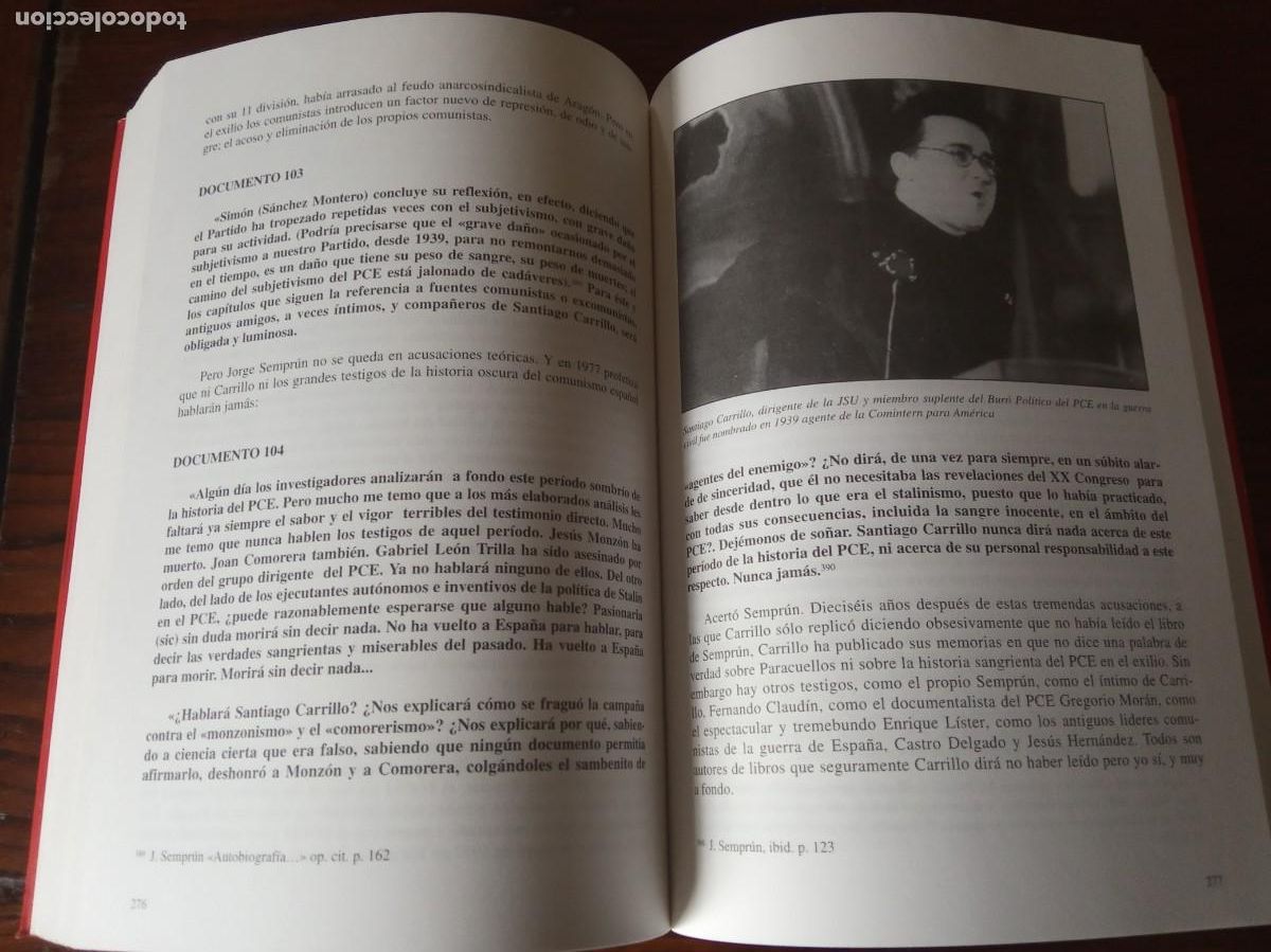 Libros de segunda mano: Carrillo miente. -Ricardo de la Cierva. - Foto 4
