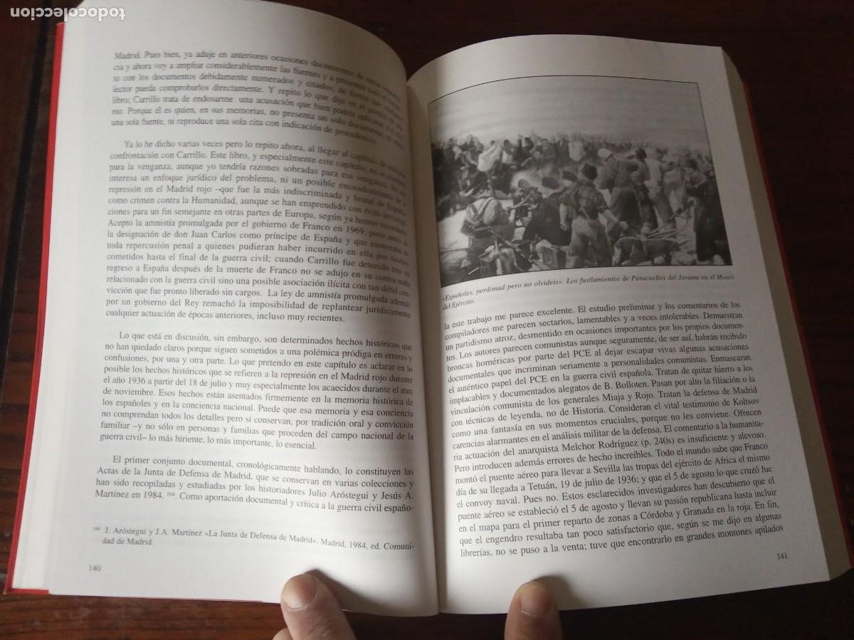 Libros de segunda mano: Carrillo miente. -Ricardo de la Cierva. - Foto 5