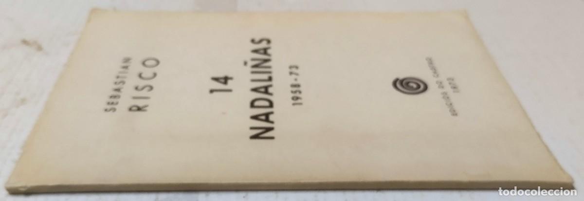 Libros de segunda mano: Sebastian Risco, 14 nadali&ntilde;as, 1958-1973, Ed. do Castro, 1973 - Foto 2