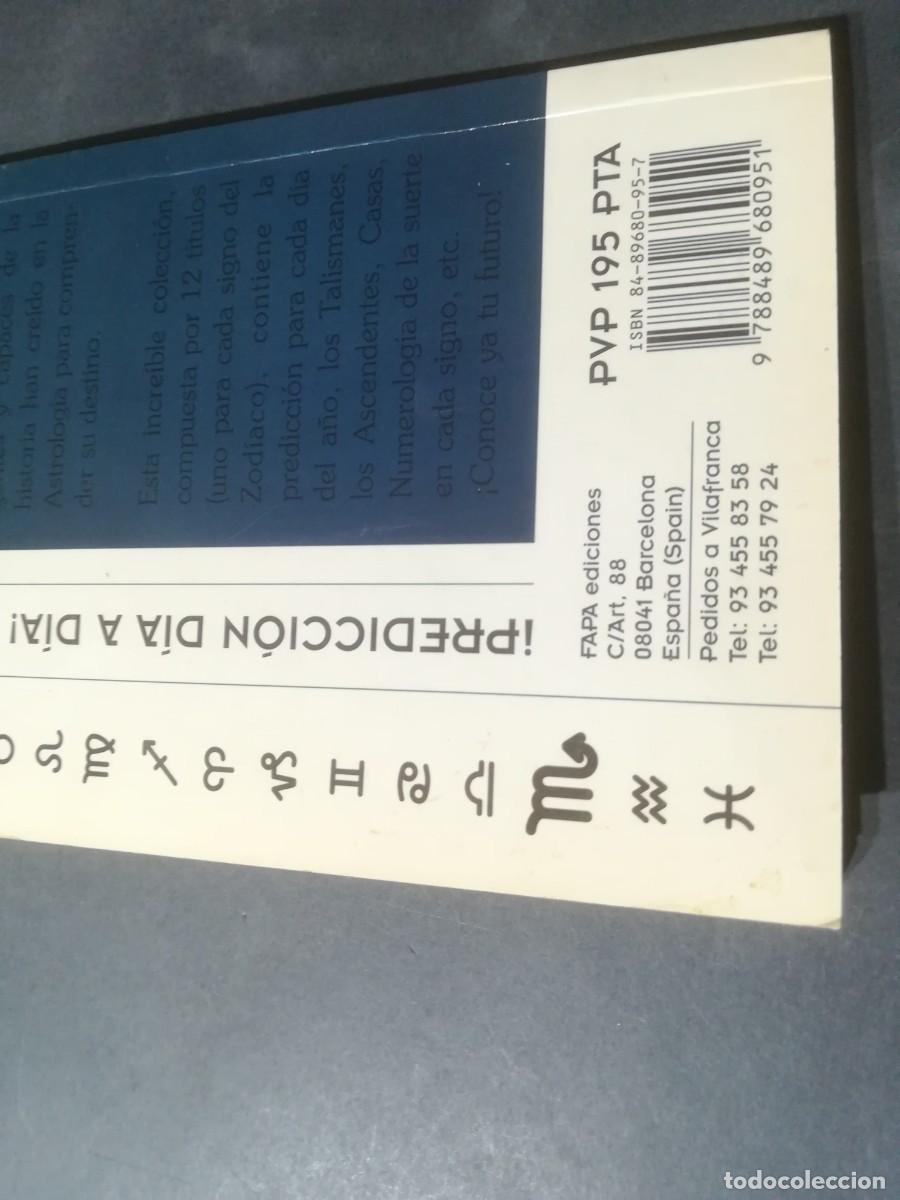 Libros de segunda mano: HOROSCOPO ESCORPIO 1999 / VILAFRANCA / A&Ntilde;55 - Foto 8