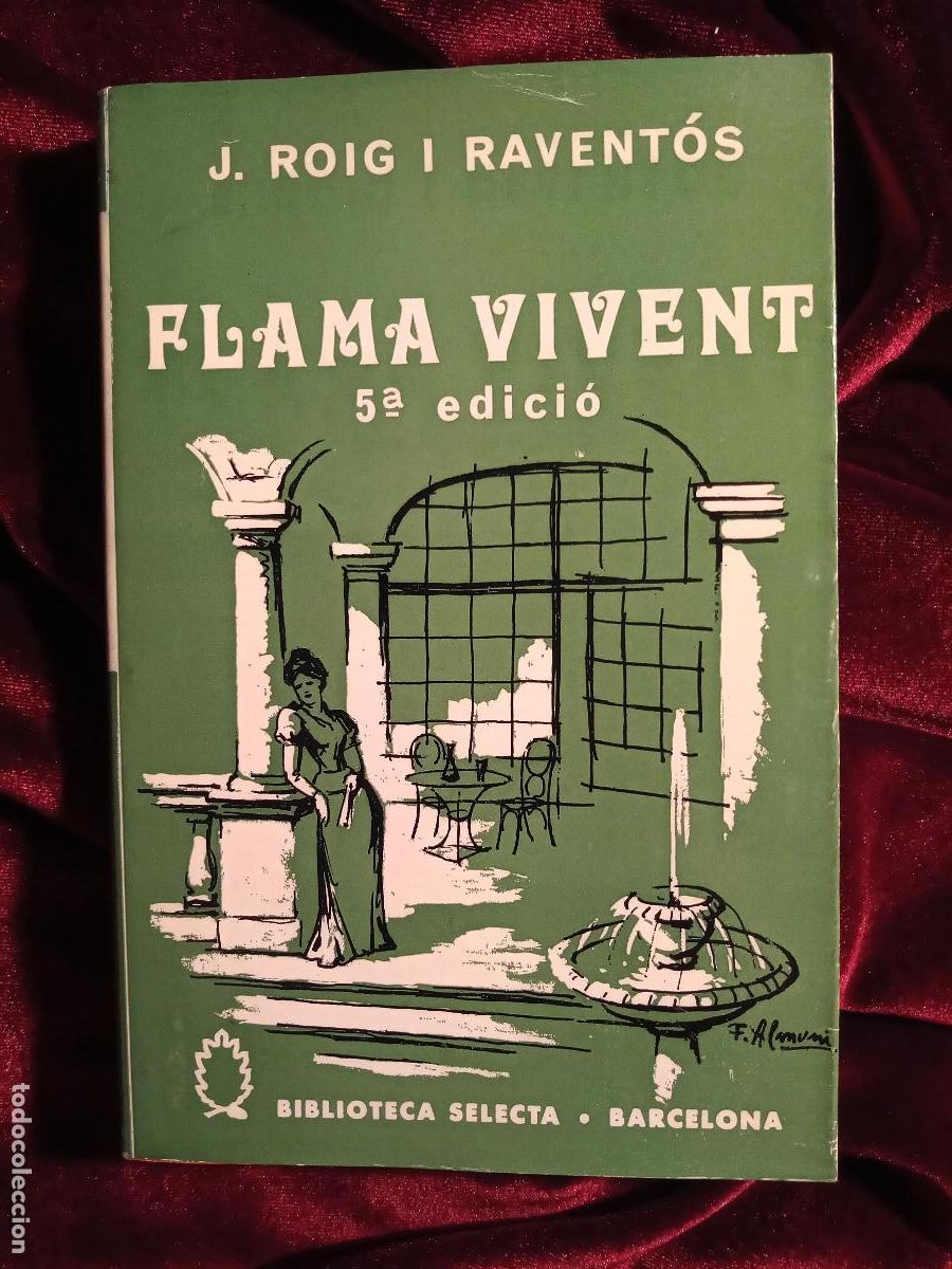 Libros de segunda mano: FLAMA VIVENT - J. Roig i Ravent&oacute;s - Selecta 1971 - Foto 1