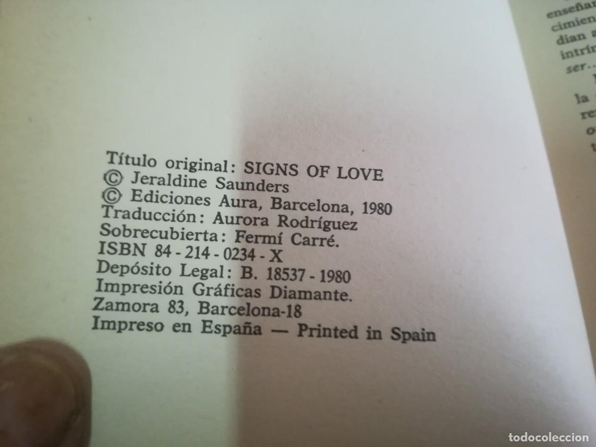 Libros de segunda mano: ASTROLOGIA DEL AMOR / JERALDINE SAUNDERS / A&Ntilde;83 / AURA - Foto 5