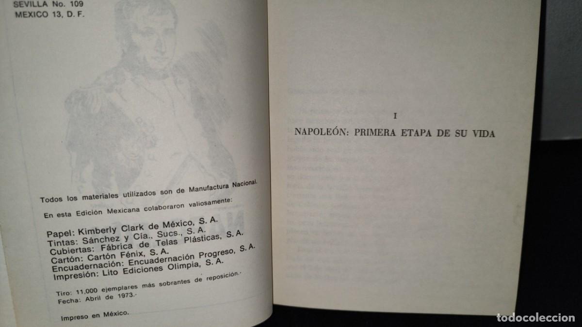 Libros de segunda mano: 41- NAPOLE&Oacute;N - CHATEAUBRIAND - Foto 4