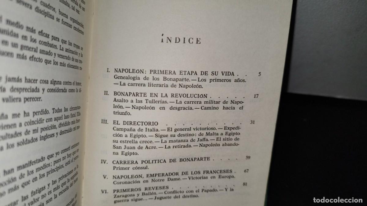 Libros de segunda mano: 41- NAPOLE&Oacute;N - CHATEAUBRIAND - Foto 9