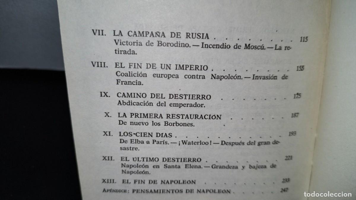 Libros de segunda mano: 41- NAPOLE&Oacute;N - CHATEAUBRIAND - Foto 10