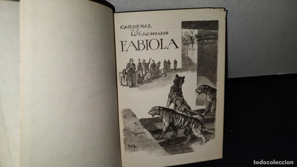 Libros de segunda mano: 41- FABIOLA - CARDENAL WISEMAN - Foto 3